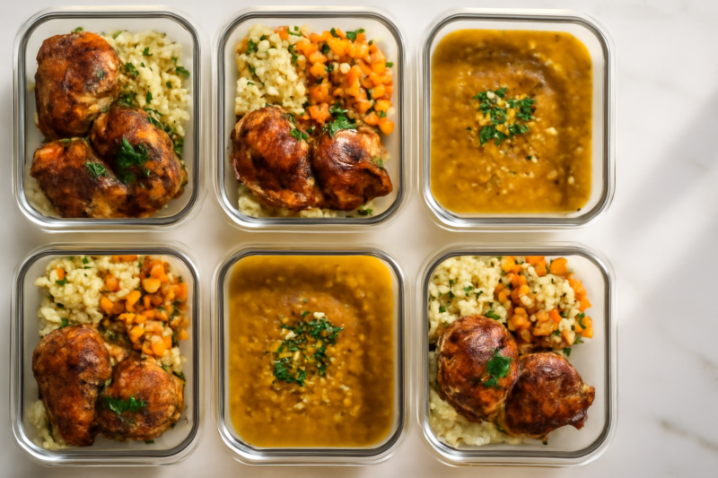 Halal meal prep weekplan: eiwitrijk en makkelijk voorbereiden
