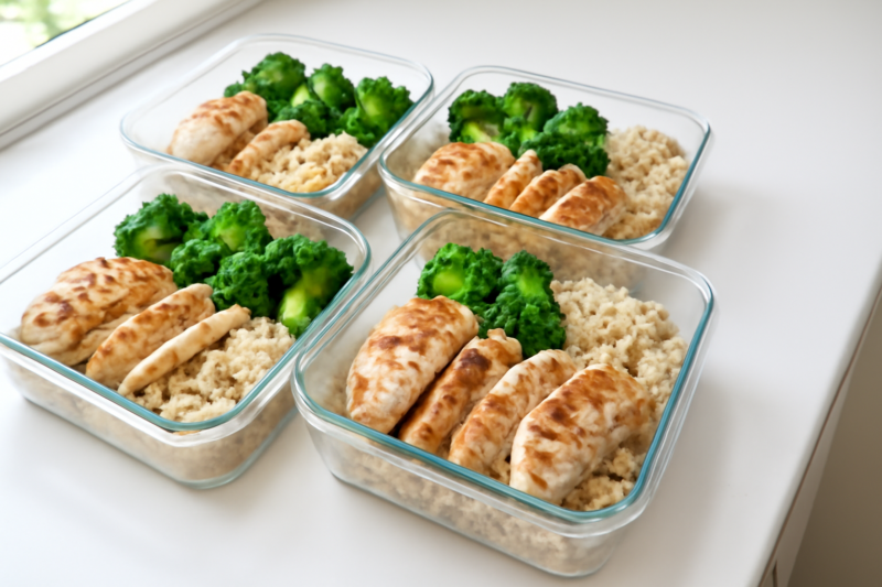 Kip mealprep voor spieropbouw: hoeveel gram kip per dag heb je nodig?