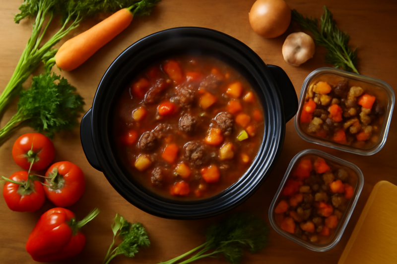 Slowcooker meal prep recepten: 5 gerechten die zichzelf koken